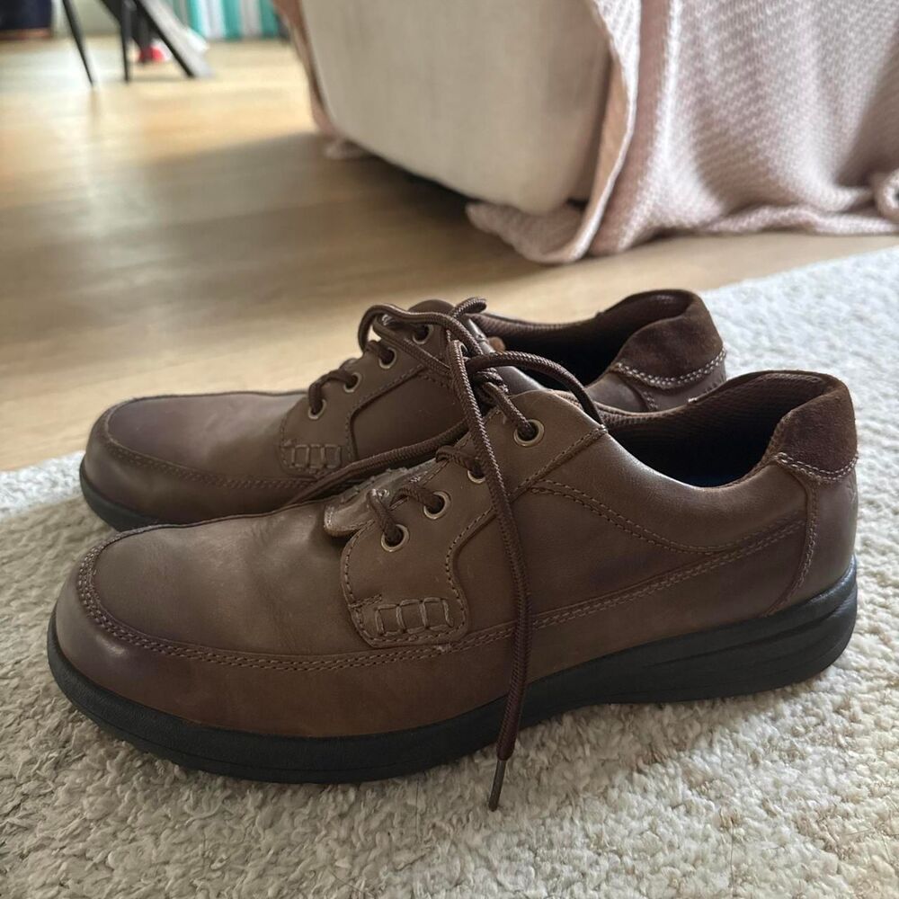 Nunn Bush Men's Brown Oxfords